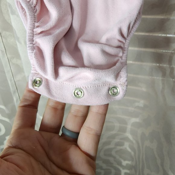 Bailey's Blossoms 9-12 month boutique onesie - Picture 5 of 6